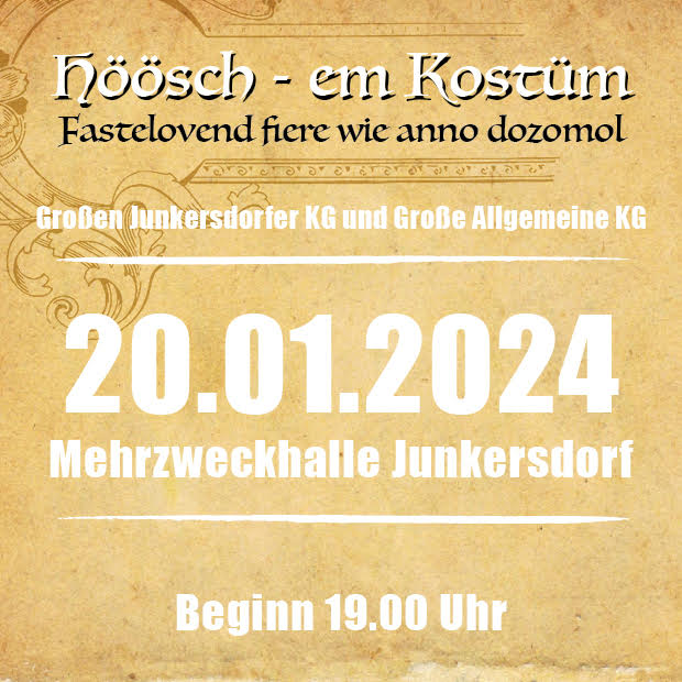 Höösch – em Kostüm