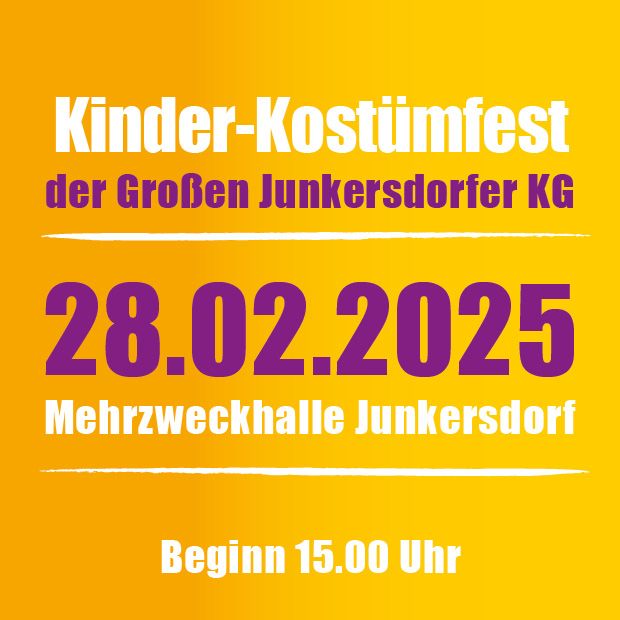 Kinder-Kostümfest der GJ 2025