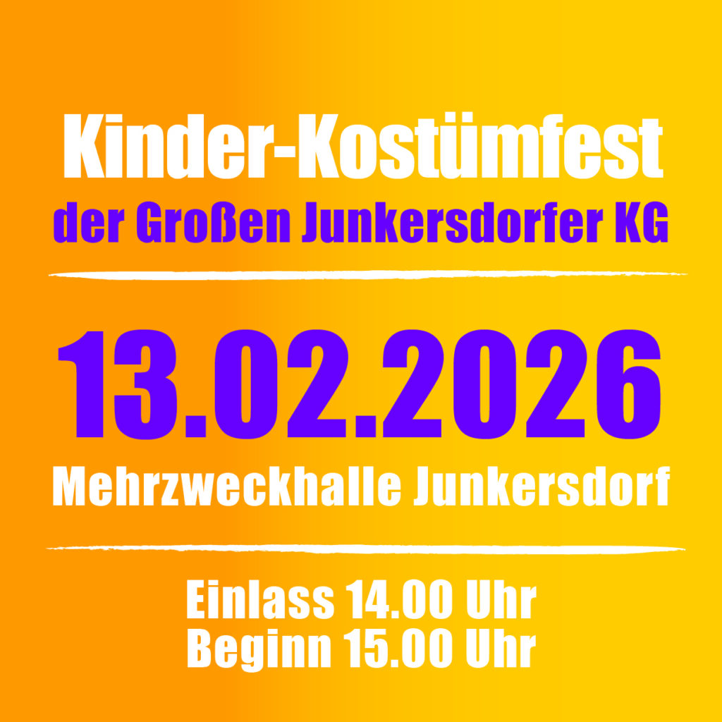 Kinderkostümfest 2026